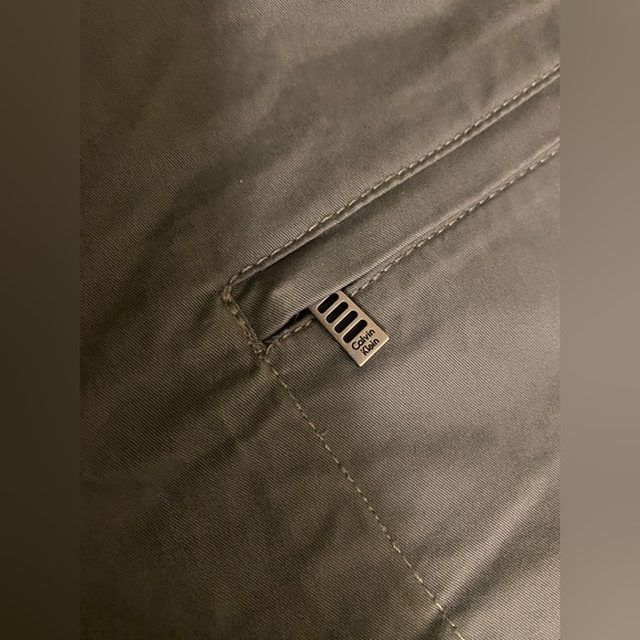 Calvin Klein Men's Casual Pants Gray - Picture 5 of 6